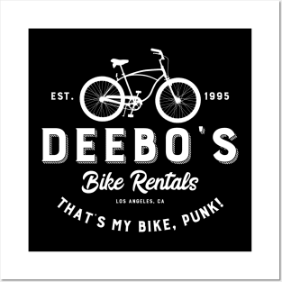 Deebo's Bike Rentals Posters and Art